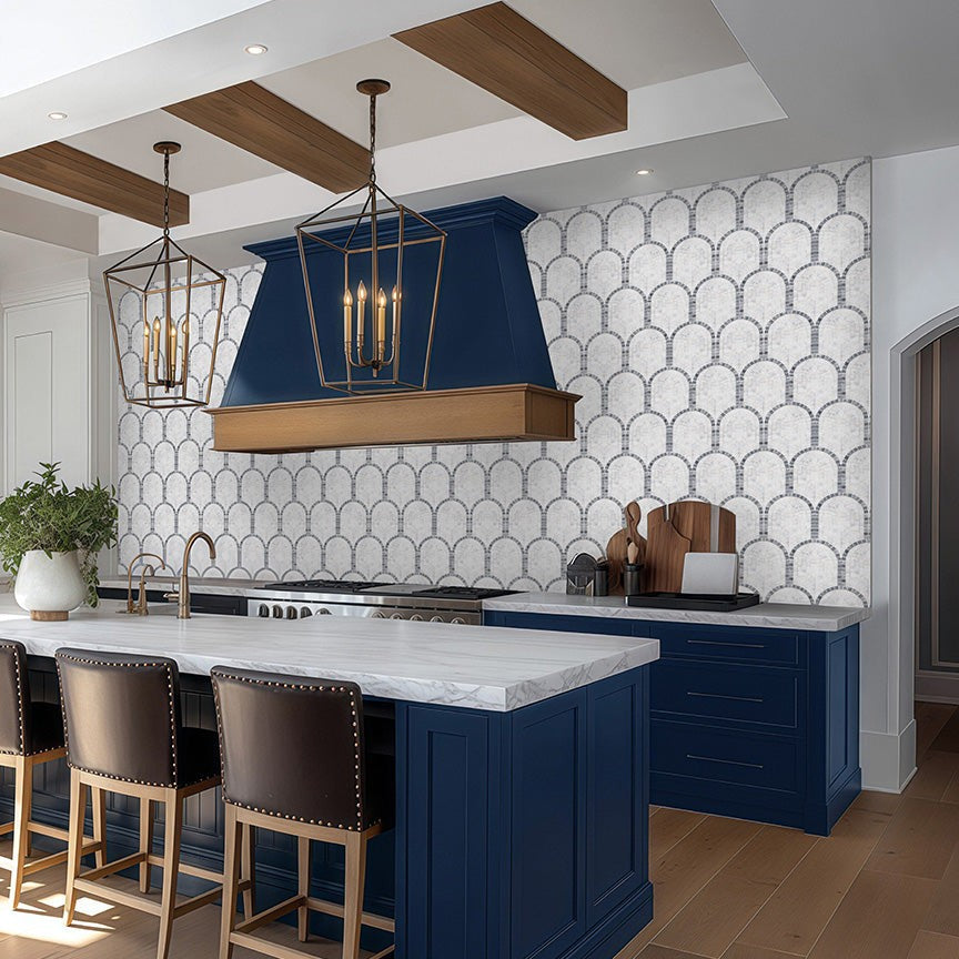 Elon Tile Curvosa tile in a room setting — available at Surface Group