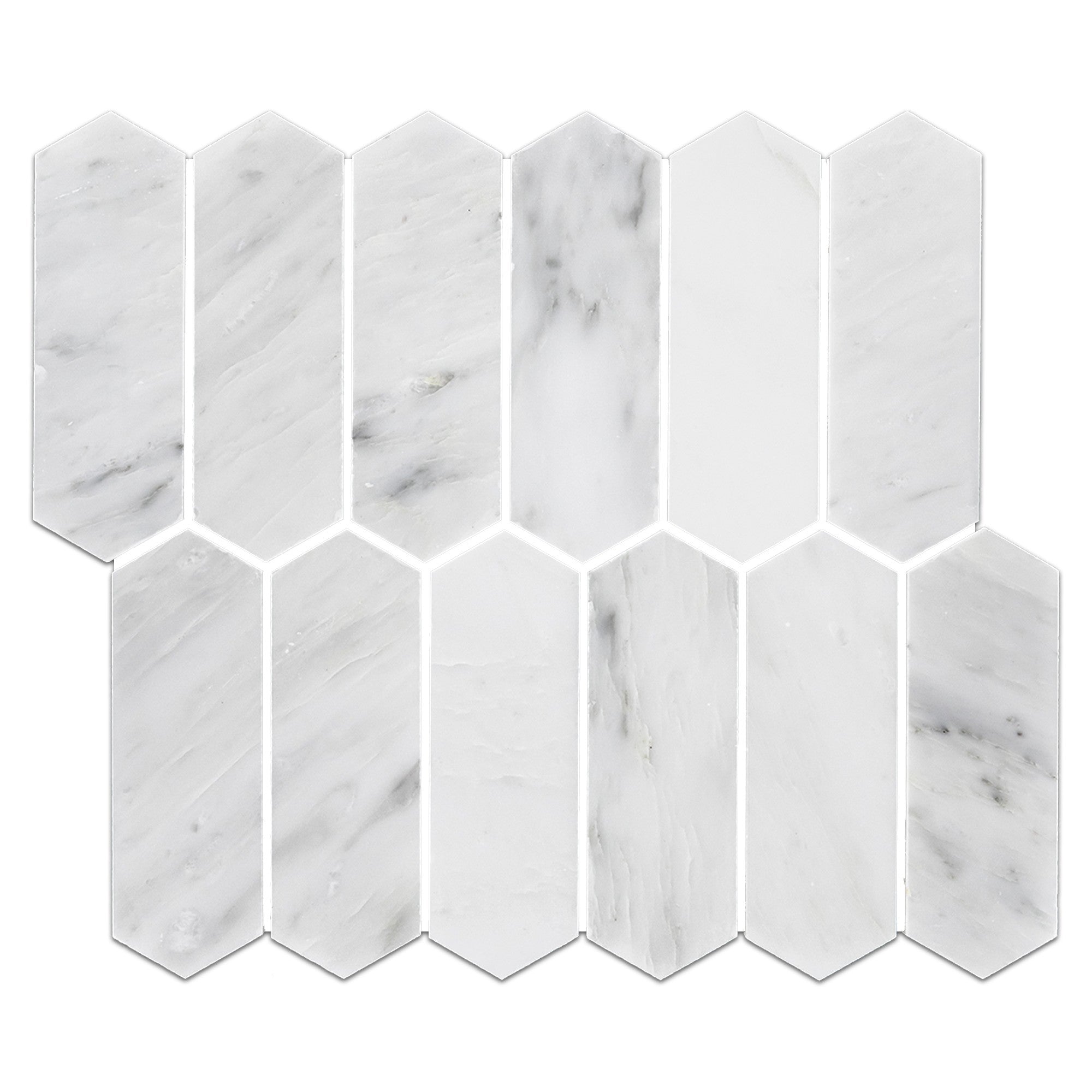 Elon Tile Picket tile pattern swatch — available at Surface Group