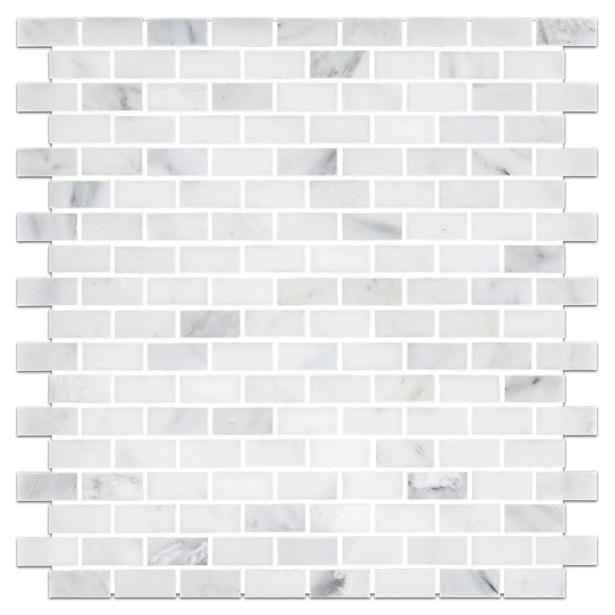 Elon Tile Pearl White Mosaic tile — available at Surface Group