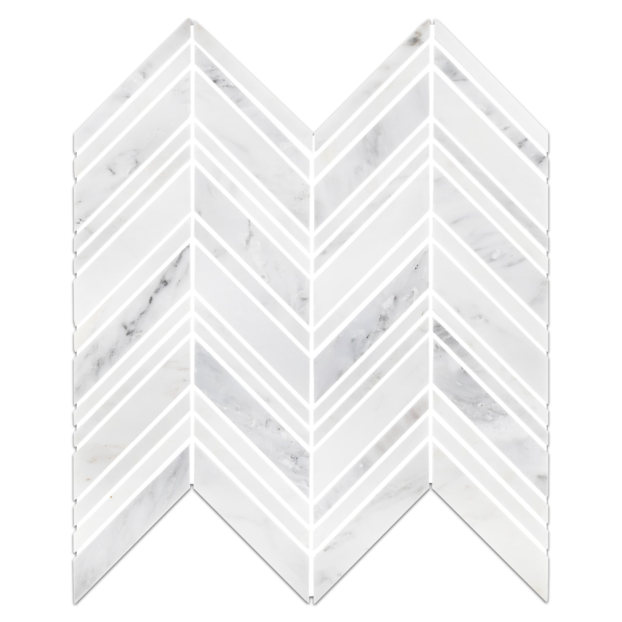 Elon Tile Chevron tile — available at Surface Group