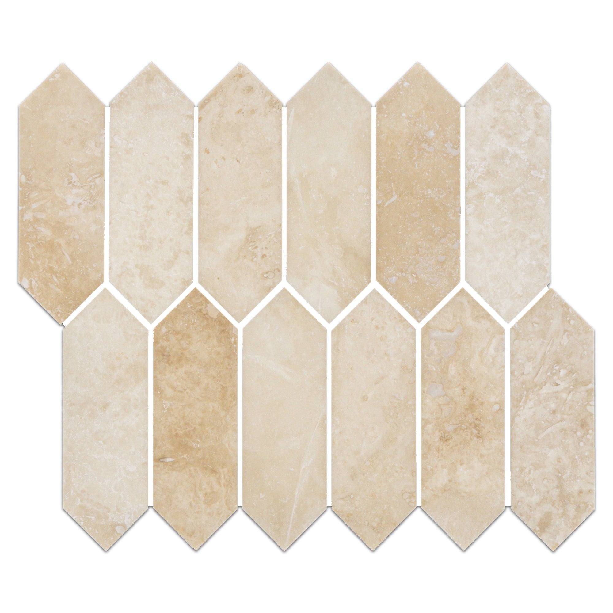 Elon Tile Picket tile pattern swatch — available at Surface Group