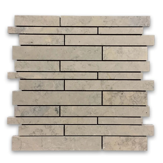 Elon Tile Quartier Parisien European Limestone Mosaic tile — available at Surface Group