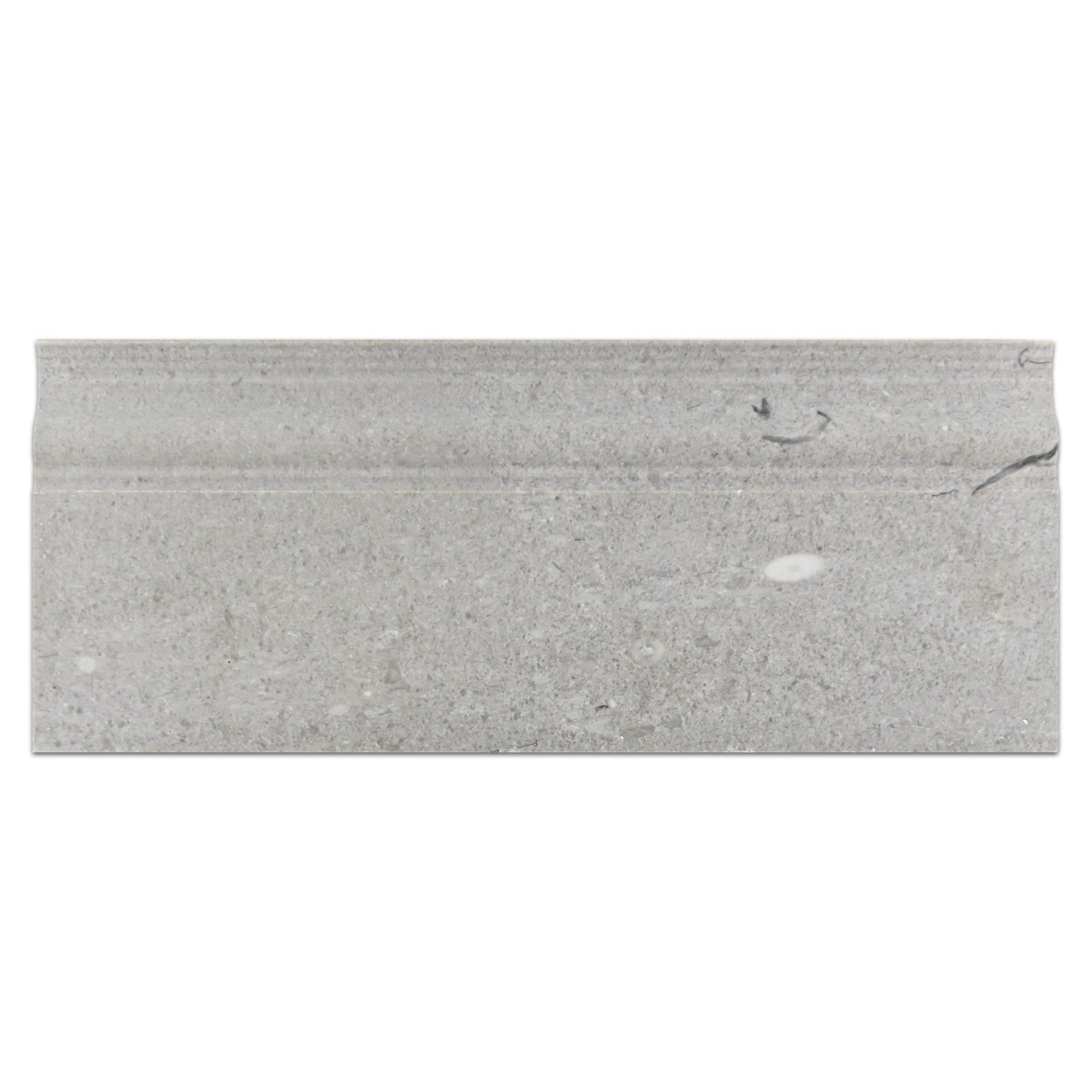 Elon Tile Sand Dollar Molding tile — available at Surface Group