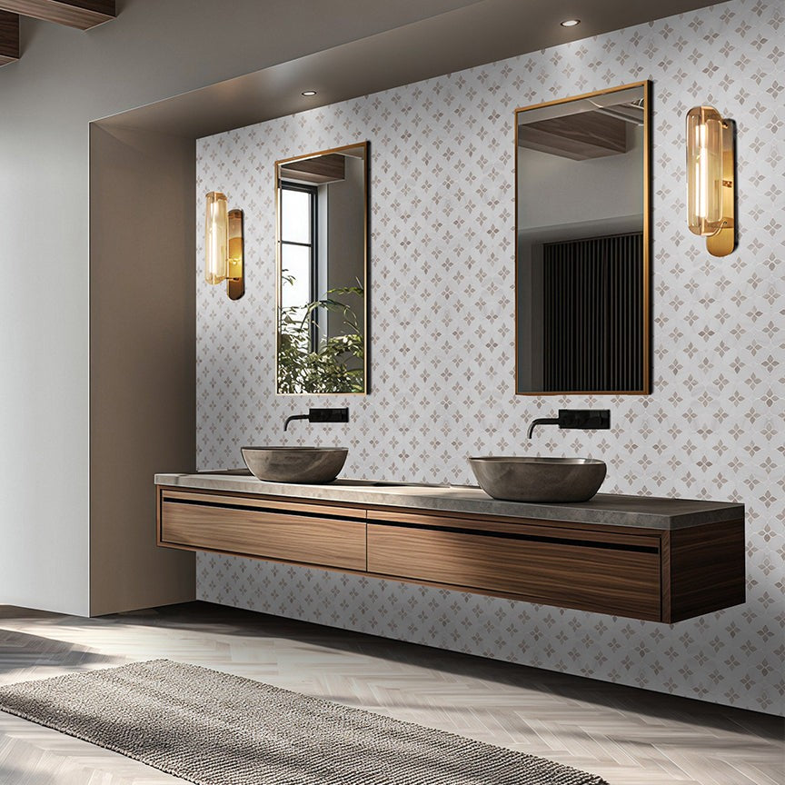 Elon Tile Silhouette tile in a room setting — available at Surface Group