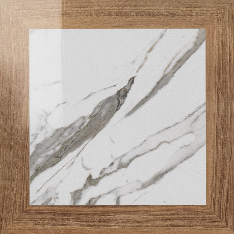 Elon Tile Square Calacatta tile — available at Surface Group
