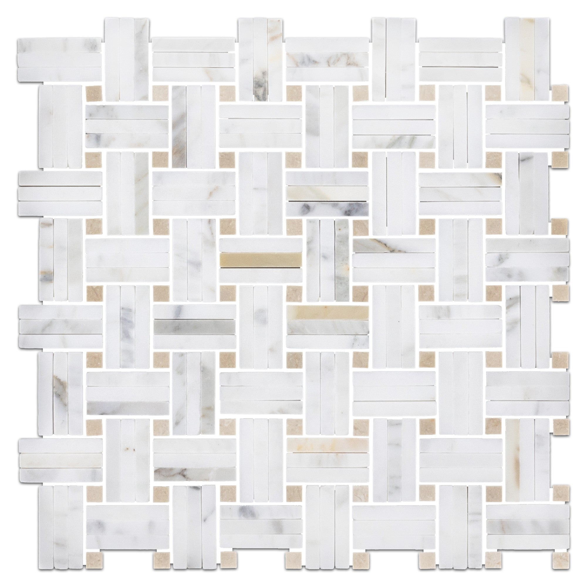 Elon Tile Tri-Weave tile — available at Surface Group