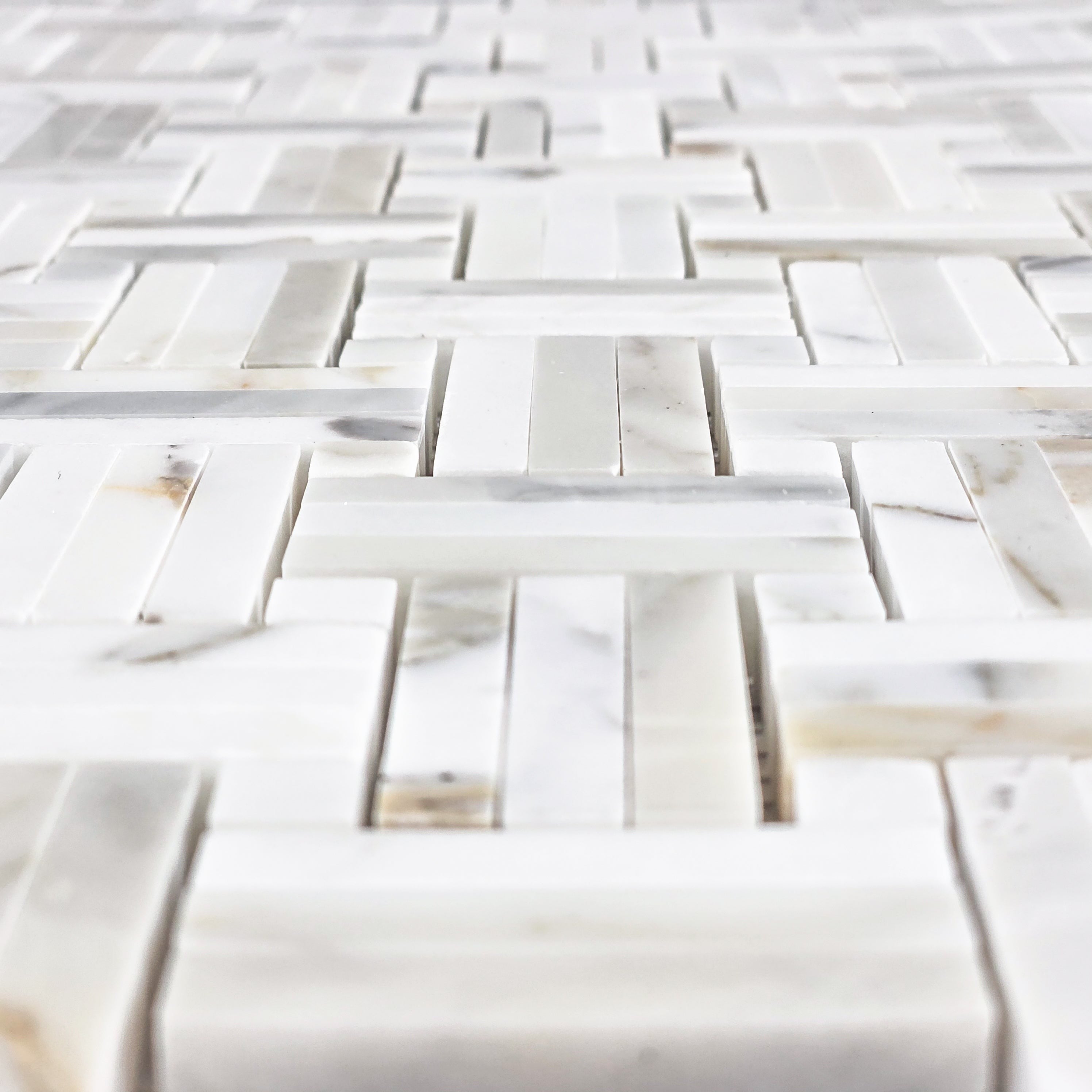 Elon Tile Tri-Weave tile arrangement — available at Surface Group