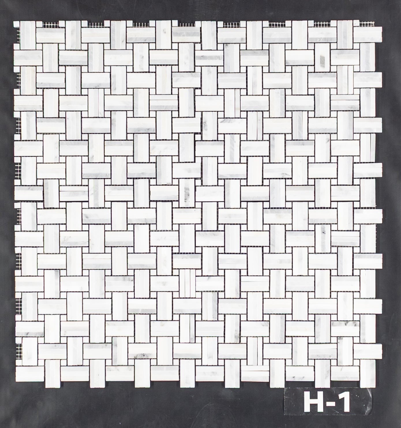 Elon Tile Tri-Weave tile pattern swatch — available at Surface Group