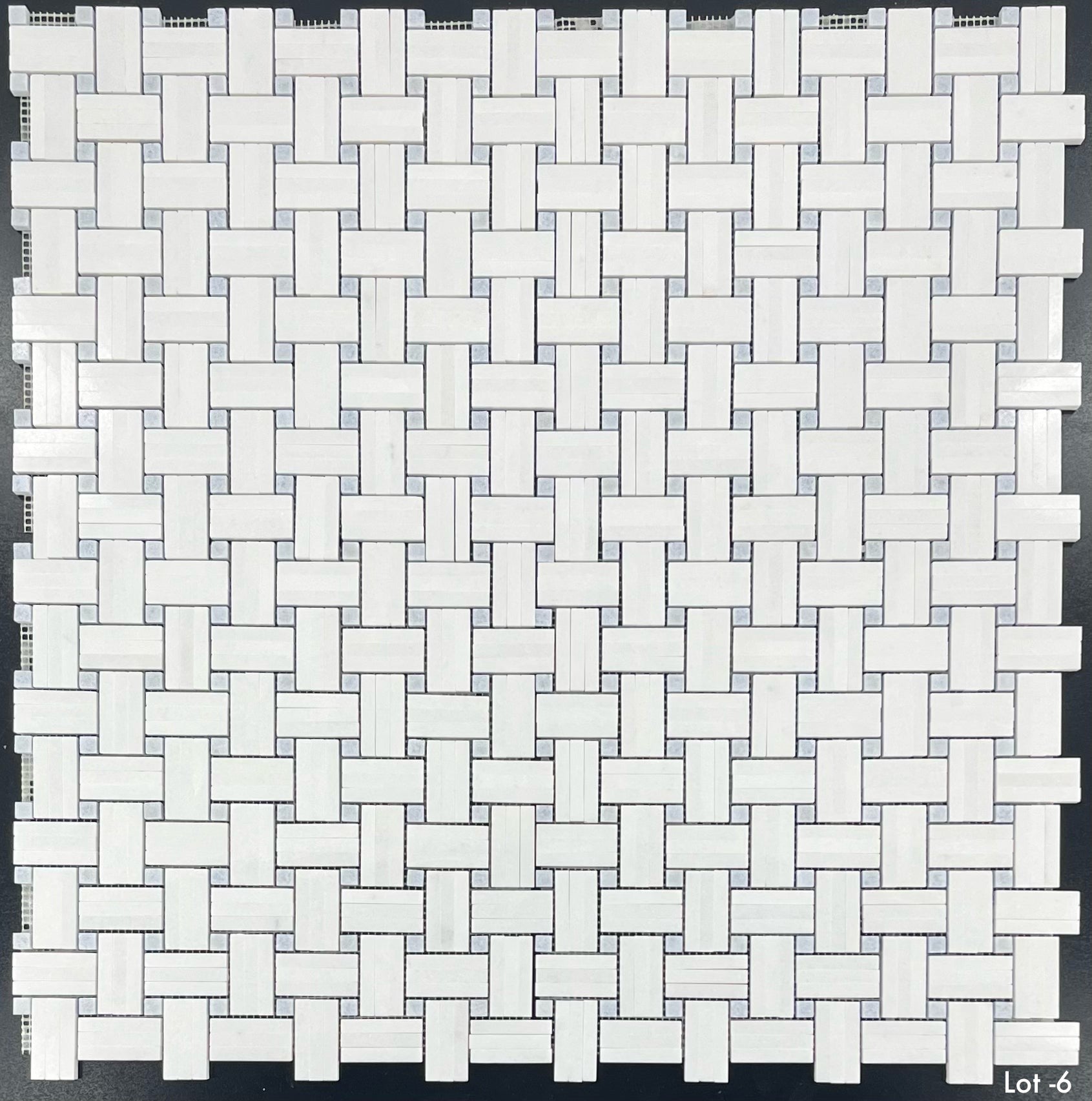 Elon Tile Tri-Weave tile pattern swatch — available at Surface Group