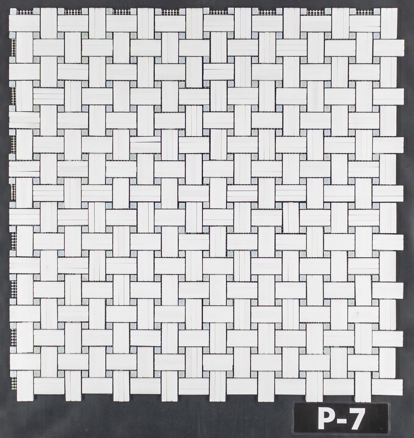Elon Tile Tri-Weave tile pattern swatch — available at Surface Group