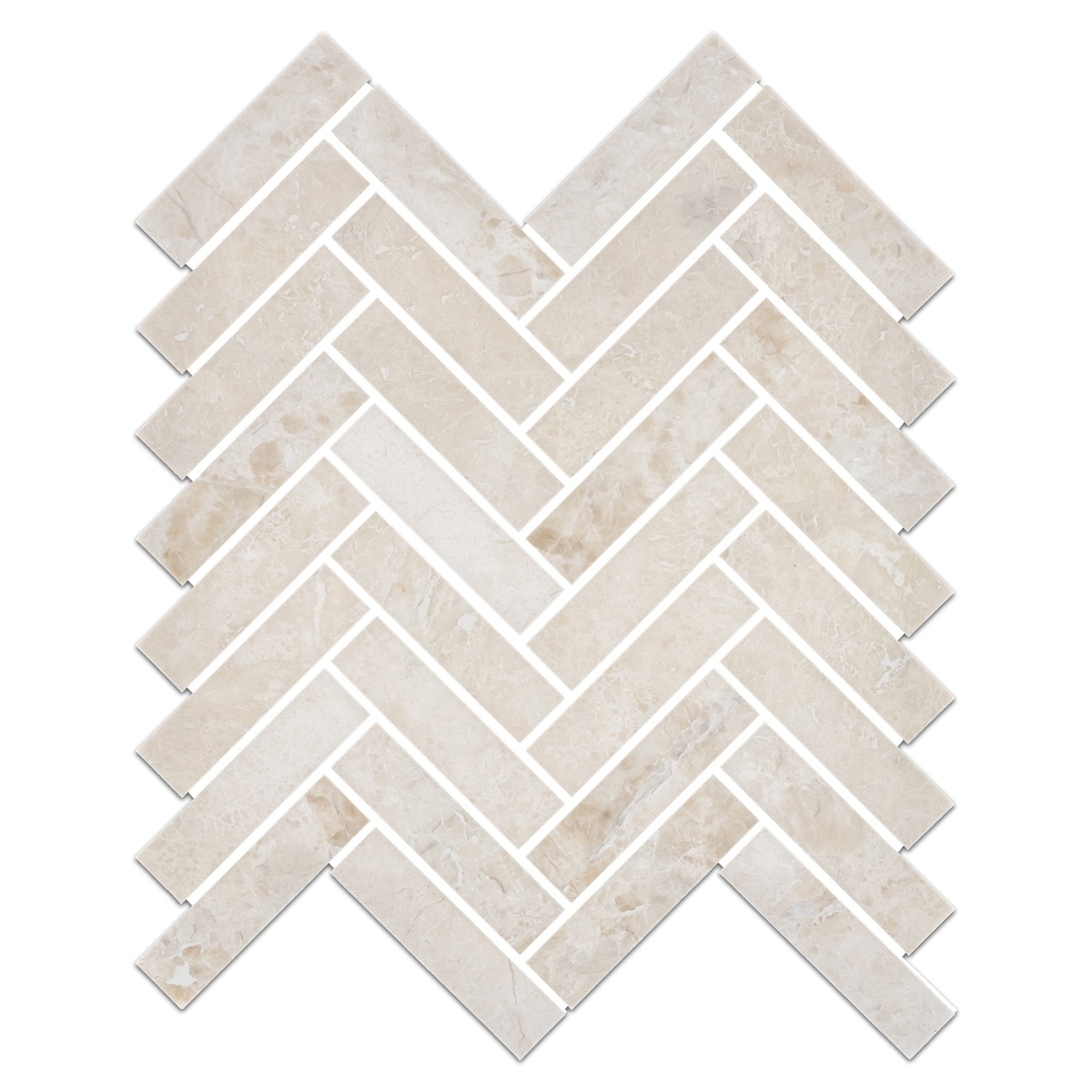 Elon Tile Herringbone tile — available at Surface Group