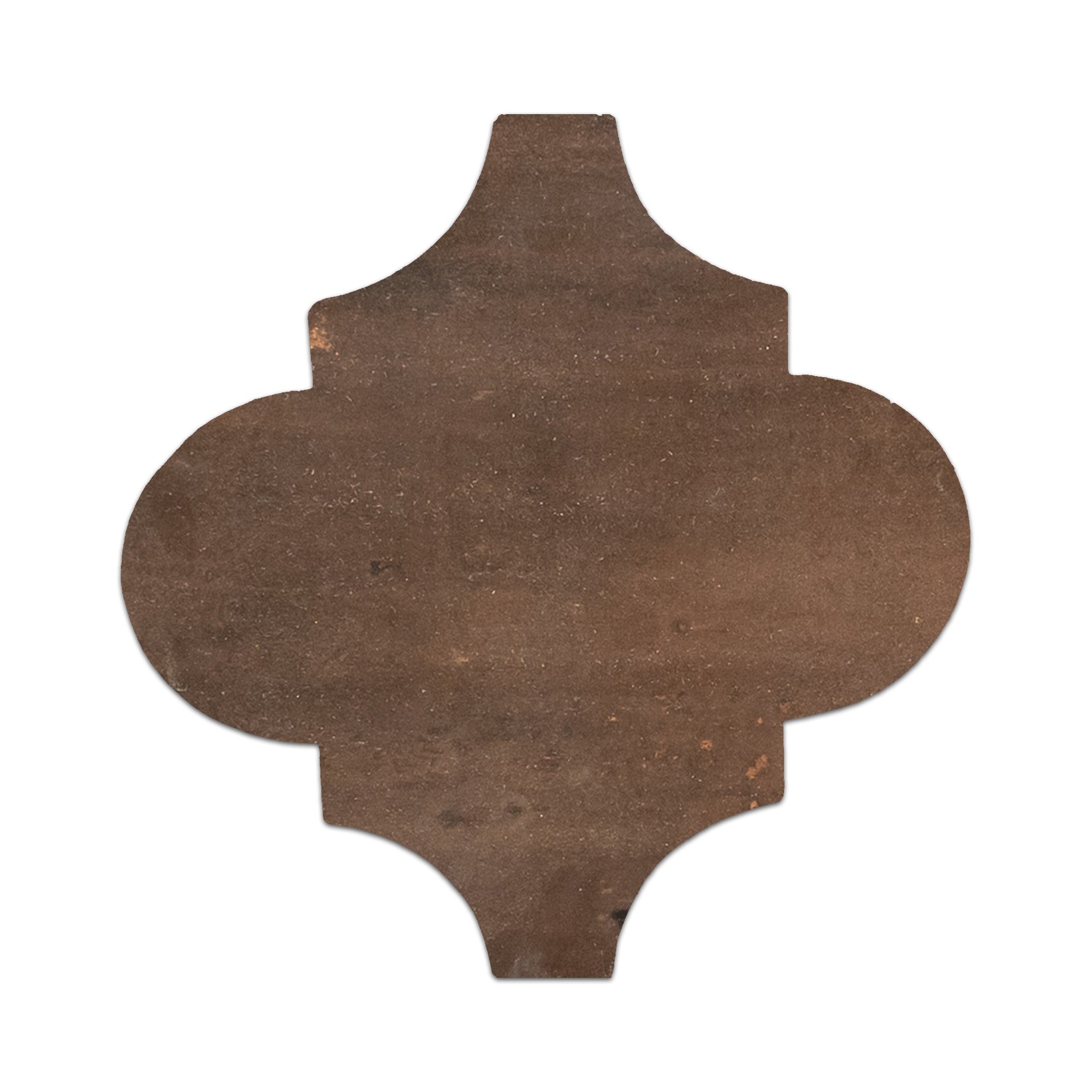 Elon Tile Walnut Stained Terracotta tile — available at Surface Group