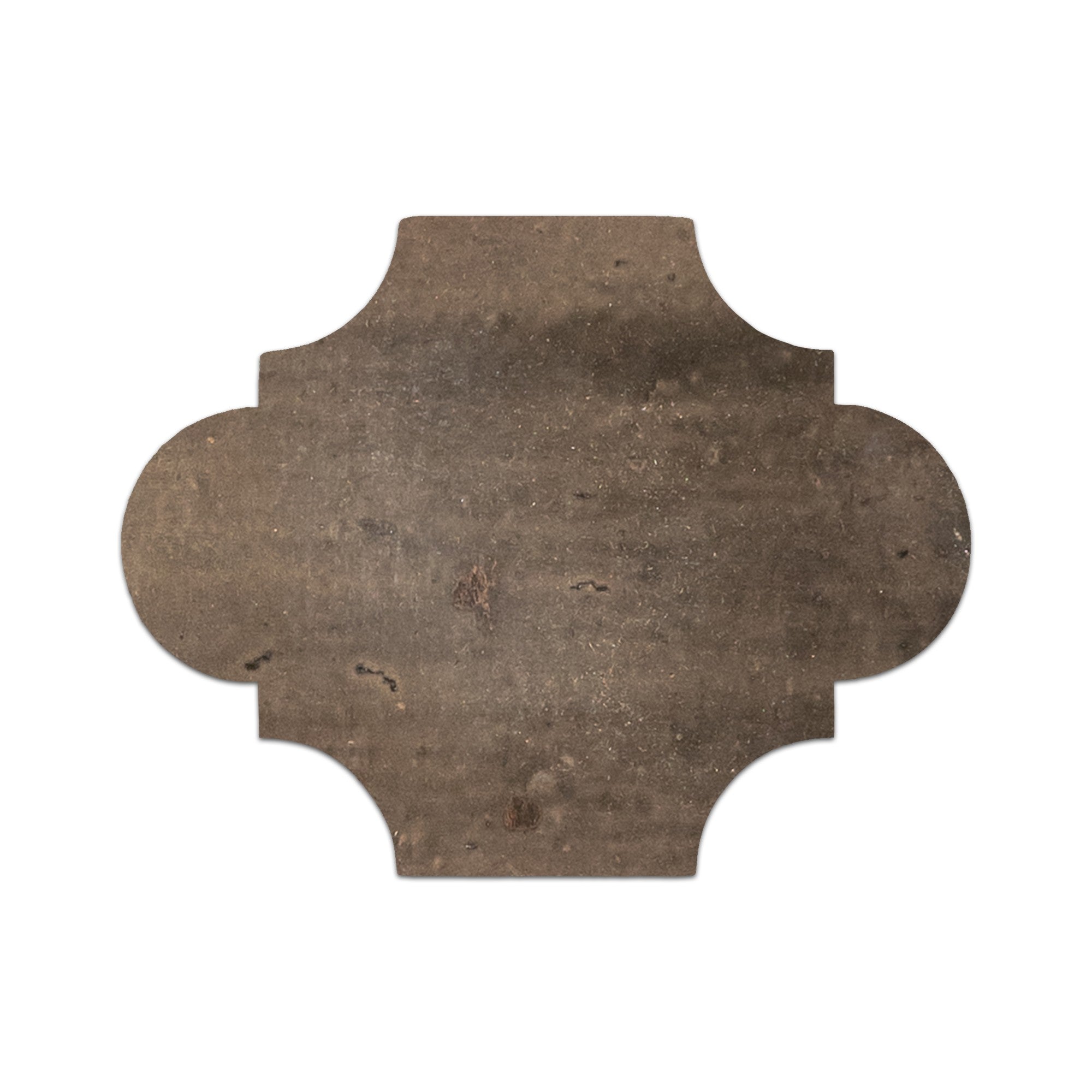 Elon Tile Walnut Stained Terracotta tile — available at Surface Group