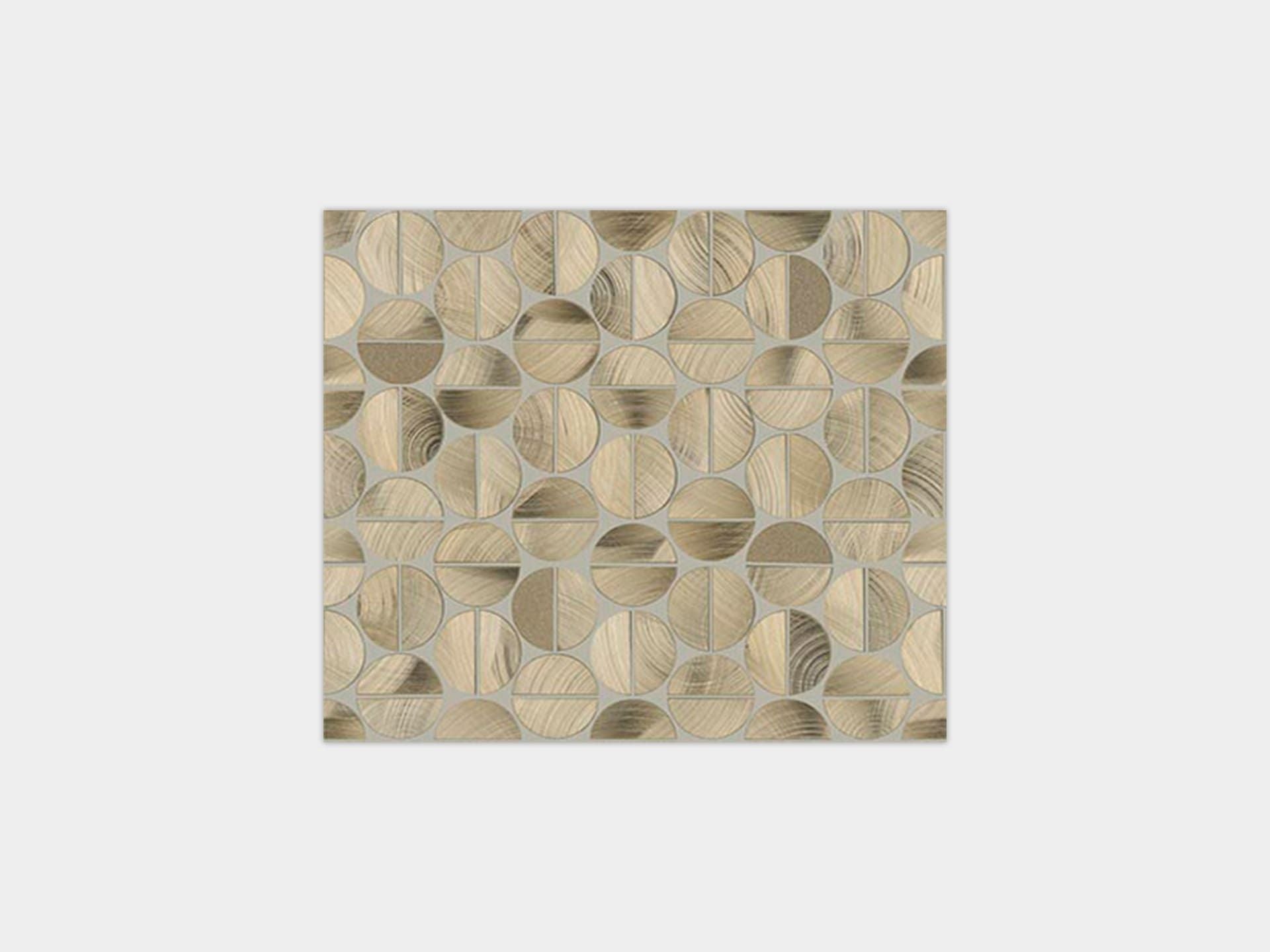 Sphere Gold Mosaic (13x12x2-mm | gloss)