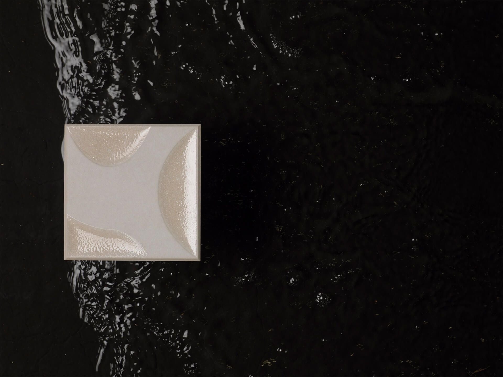 Sails Pearl Wall Tile (6x6x9.5-mm | gloss)
