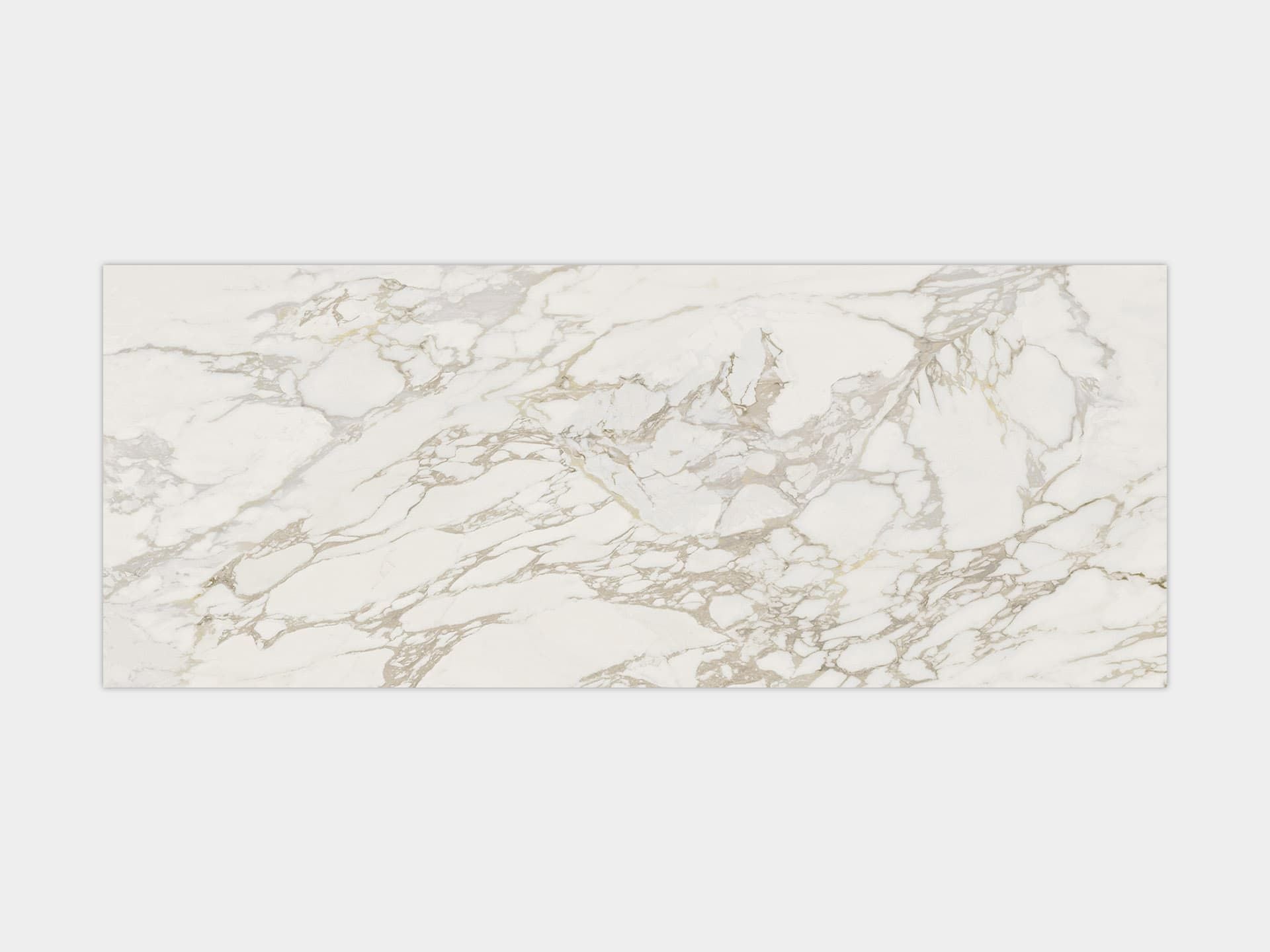 Massa White Bookmatch Wall Tile (23x59x10.5-mm | gloss)