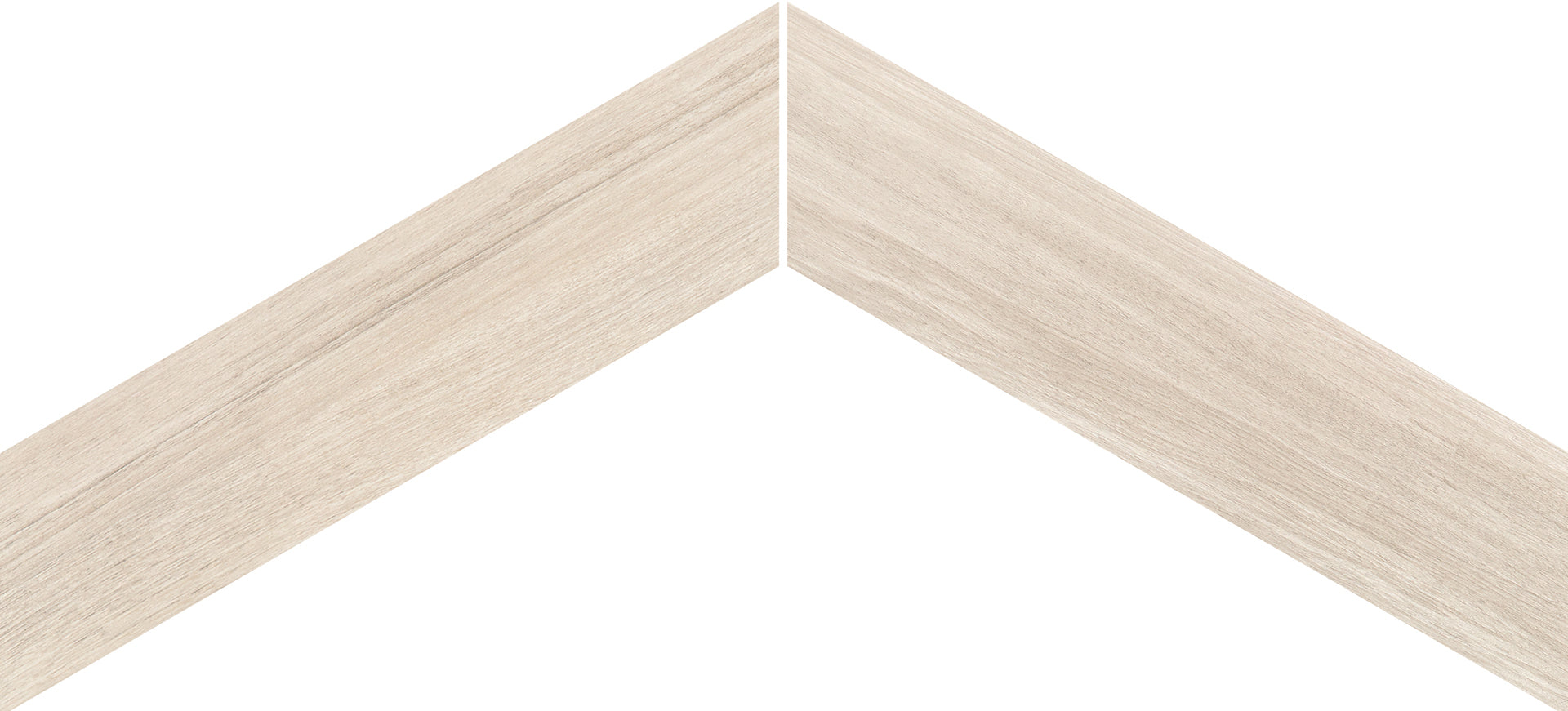 Elegance Wood White porcelain decorative accent tile by Emil, 4 5/16"x21 1/4"x9-mm size. Premium Italian porcelain for floors and walls.