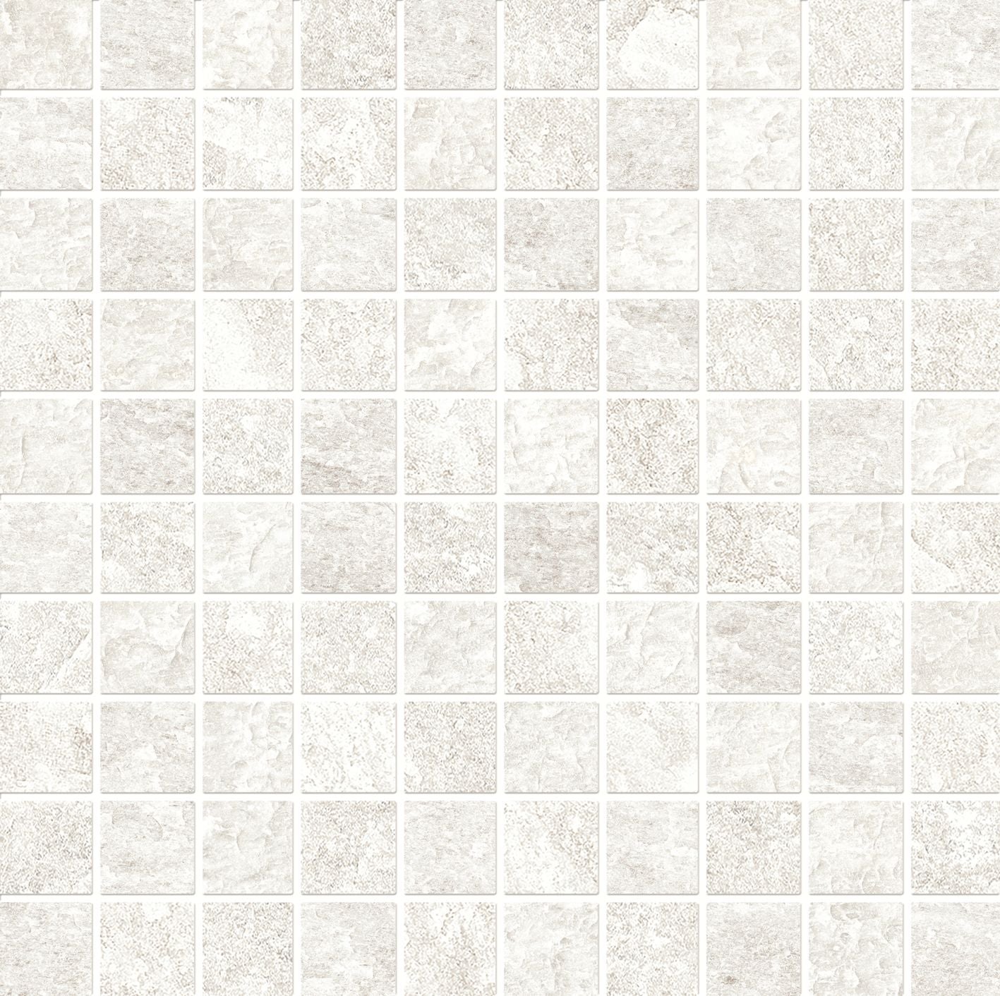 Oros Stone WHITE porcelain mosaic tile by Emil, naturale finish, 12"x24" size. Premium Italian porcelain for floors and walls.