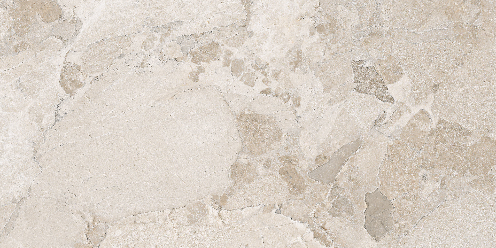Matera Stone Greige porcelain field tile by Emil, silktech plus finish, 23 5/8"x47 1/4"x9-mm size. Premium Italian porcelain for floors and walls.
