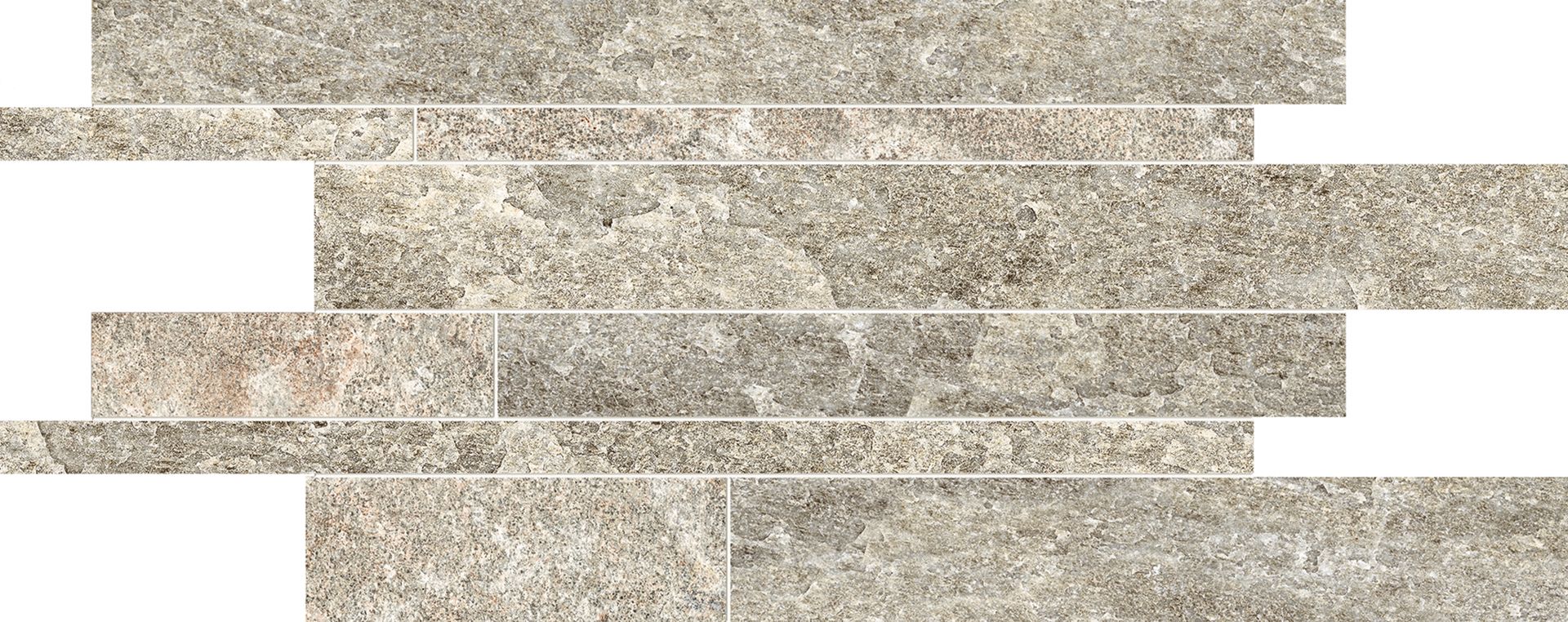 Oros Stone Greige porcelain decorative accent tile by Emil, naturale finish. Premium Italian porcelain for floors and walls.