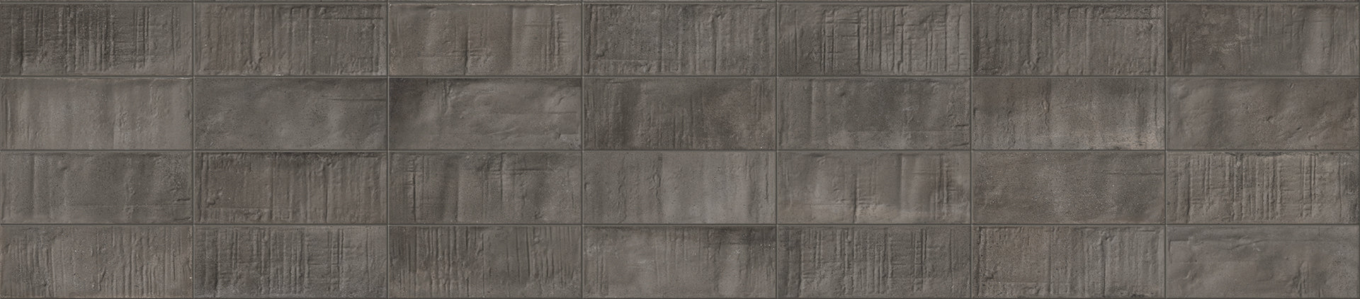 Forme ANTRACITE porcelain field tile by Emil, naturale finish, 3"x8" size. Premium Italian porcelain for floors and walls.