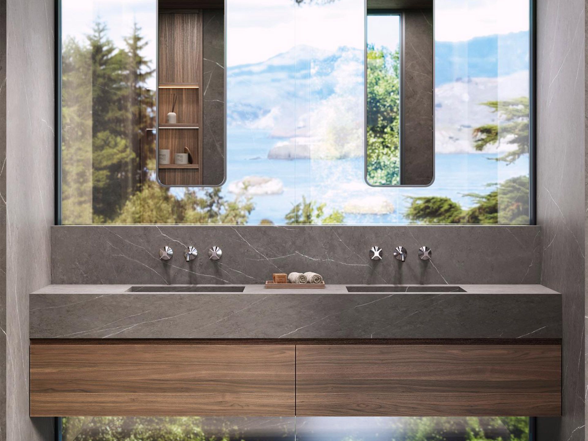 Liem Gray Nature Floor Tile (47x47x6-mm | nature)