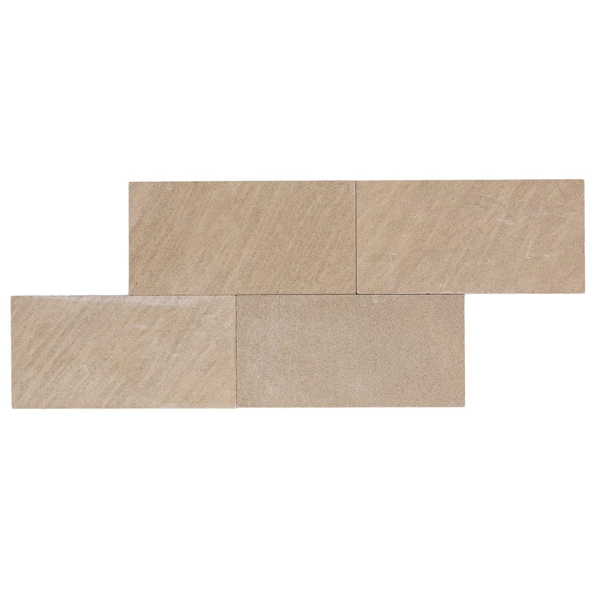 Albi Collection Honed Limestone Field Tiles 3"x6"x3/8" Straight Edge