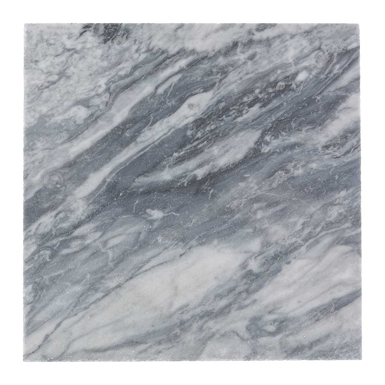 Bardiglio Imperial marble field tile - 12x12x0.375 inches