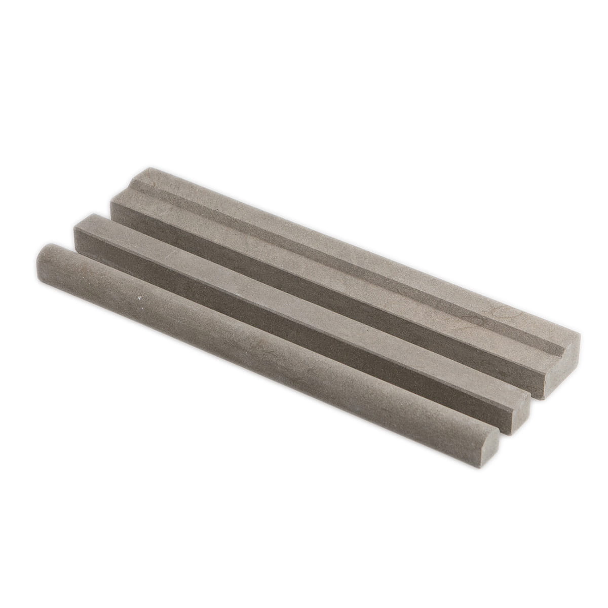 Bateig Blue limestone trim - 3/4" x 12" x 3/4" square-liner trim with honed finish for interior design