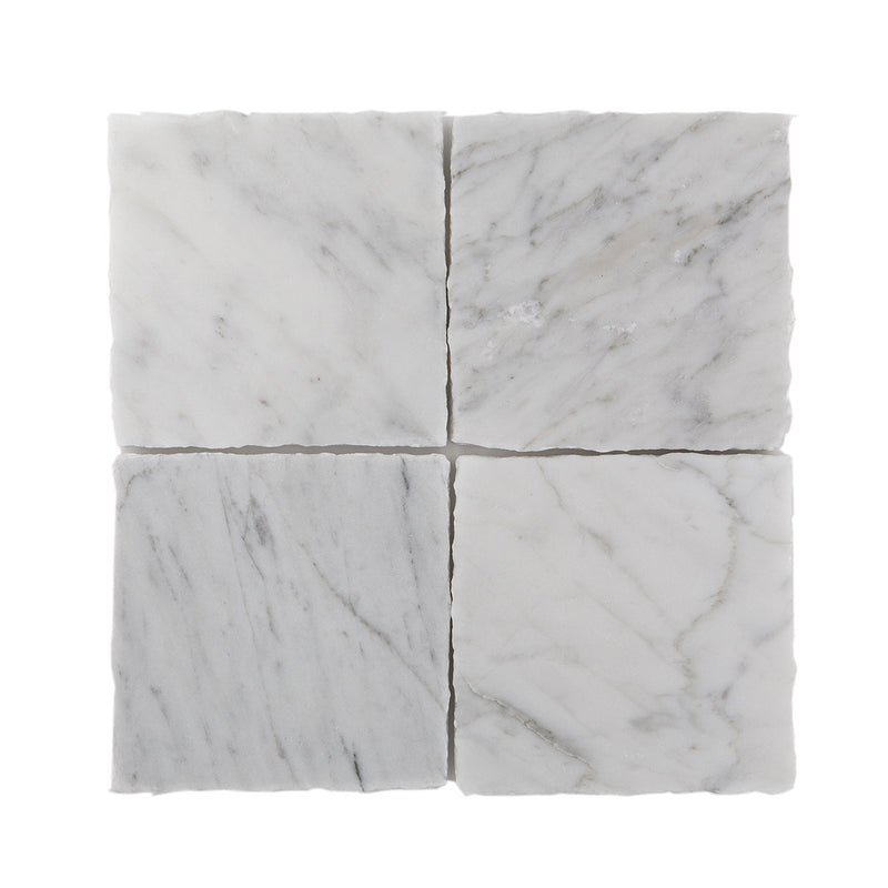 Carrara Bianco Marble tile and surface collection