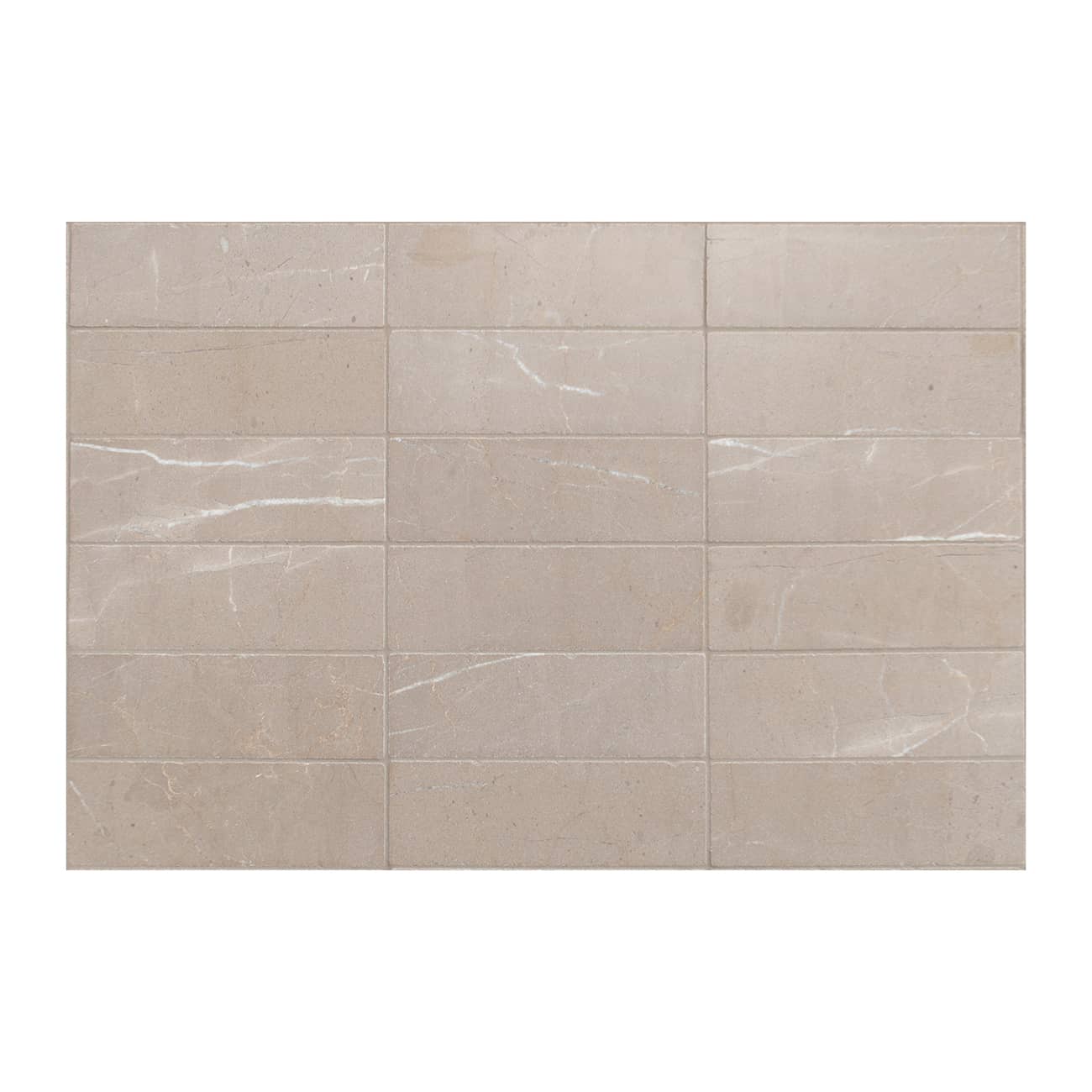 Corinthian Beige Field Tile from Haussmann crafted from high-quality marble with tumbled finish.