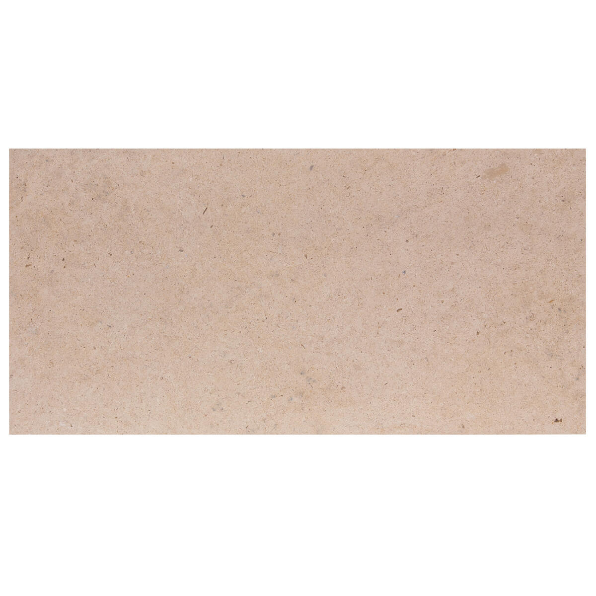 Corton Beige limestone field tile with honed finish and straight edge, ideal for high-traffic areas.