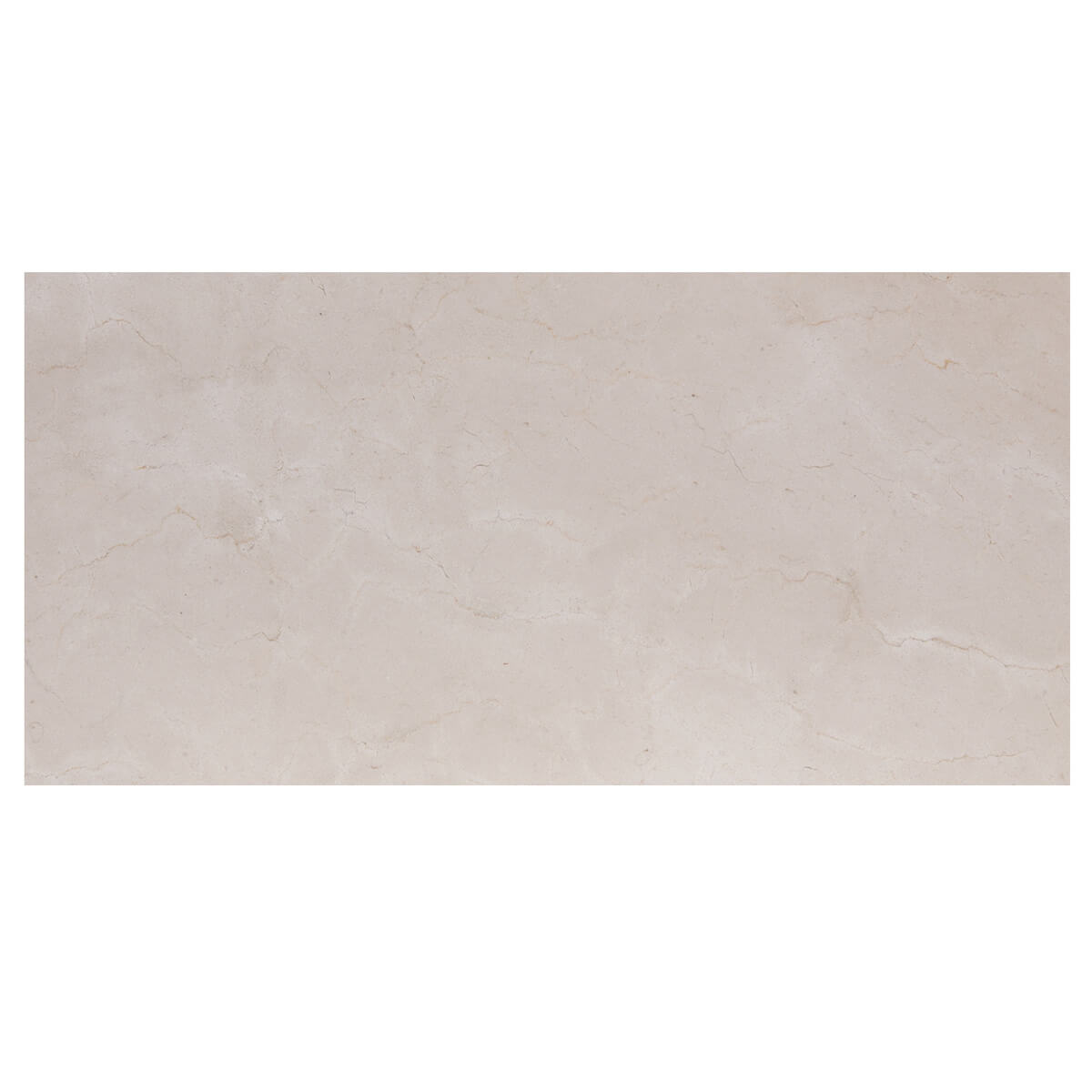 Crema Marfil limestone field tile by Haussmann, 12x24x0.375 inches