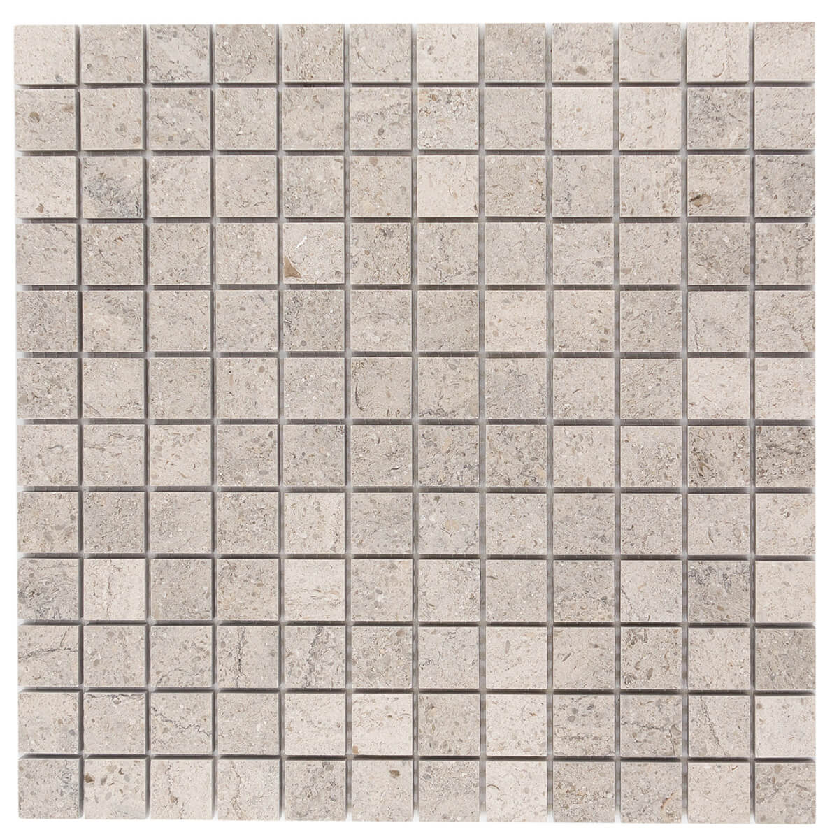 Fontainebleau Collection Gascogne Blue Limestone Interlocking Mosaic Tile