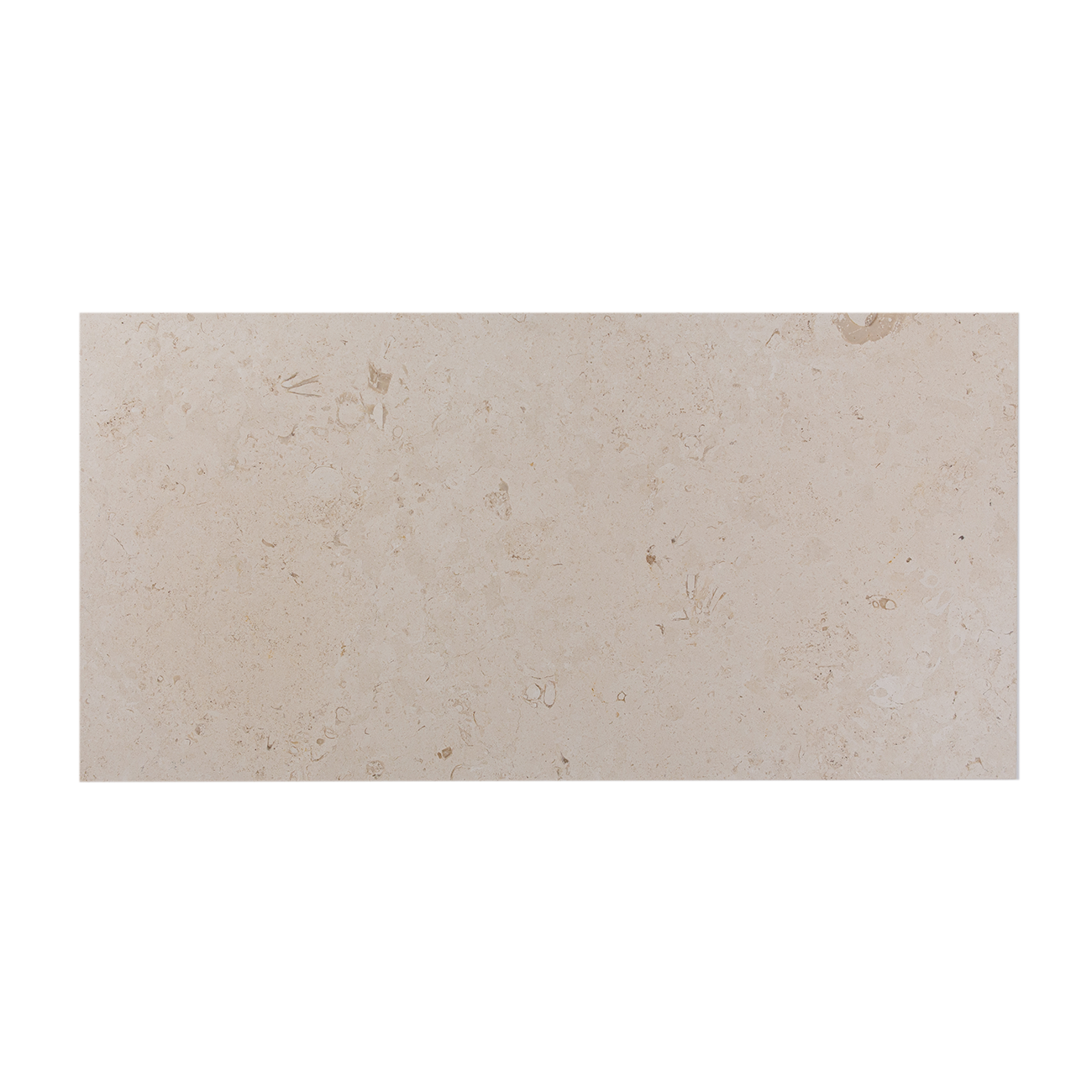 Sainte-Croix limestone field tile - 12x24 inches, 0.375 inches thick, honed finish