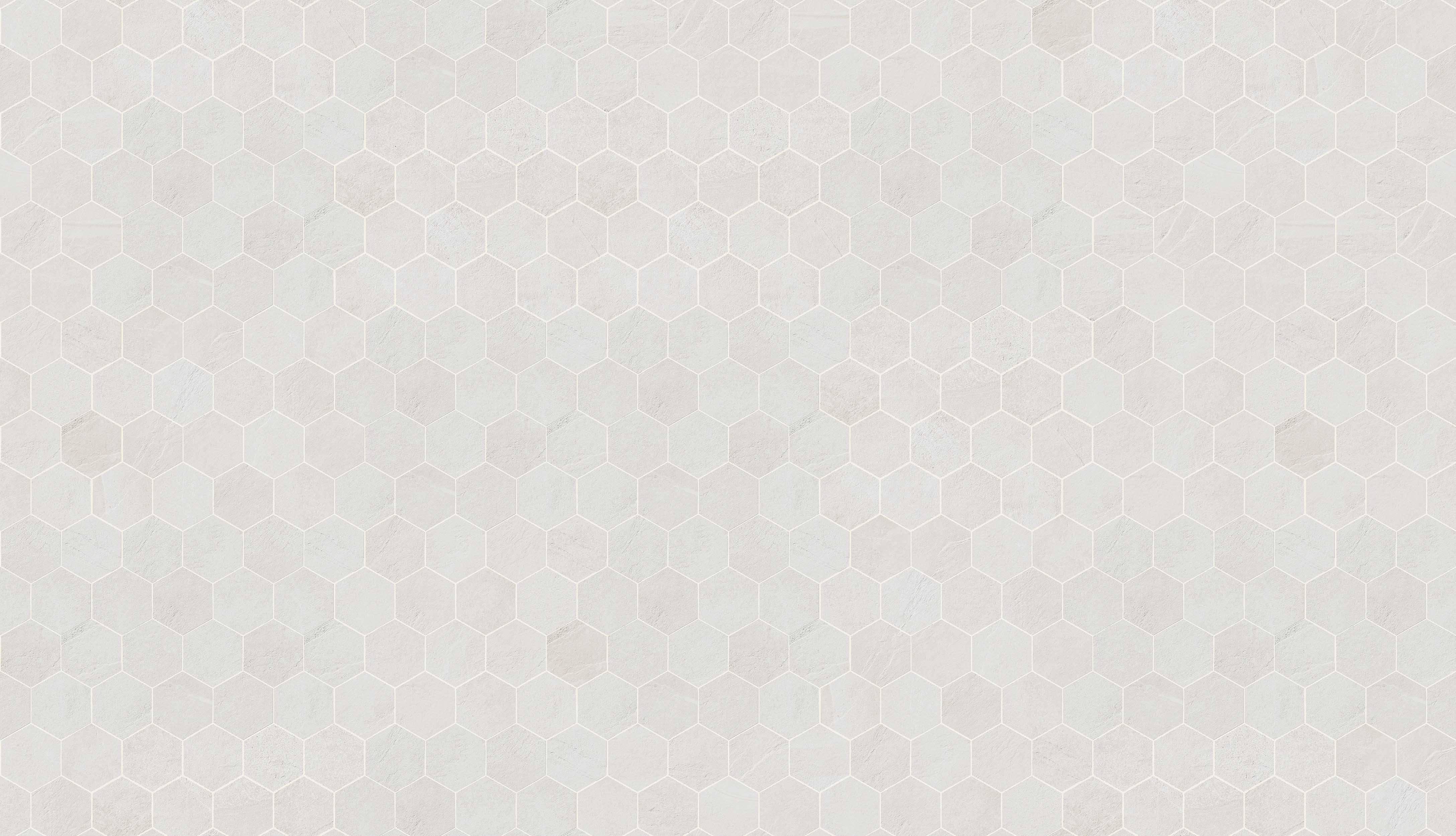 landmark 9mm journey natural ivory hexagon mosaic 10x12x9mm matte rectified porcelain tile distributed by surface group international