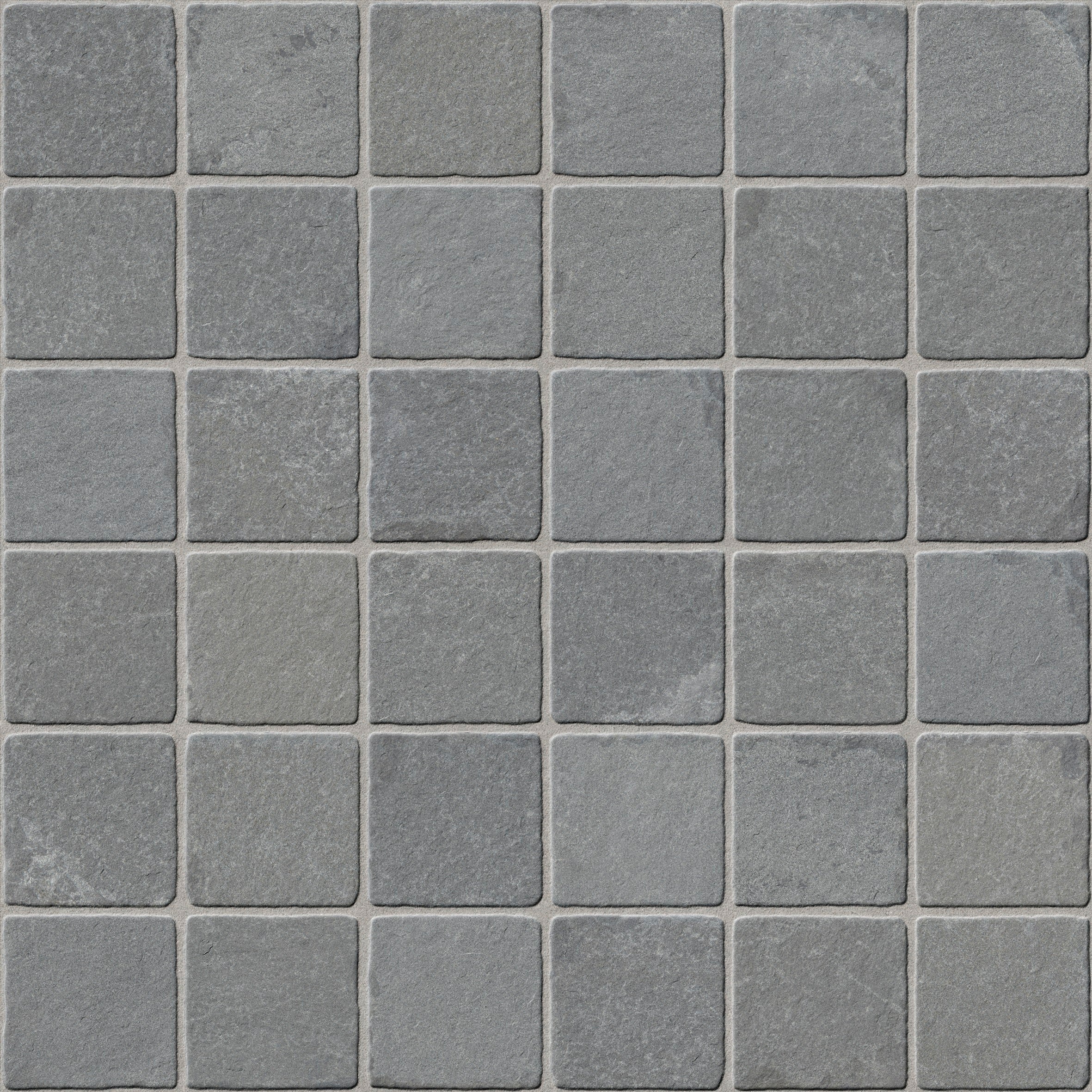 BLUESTONE: Tumbled Cobblestone Cube Double Mesh Field Paving Tile (24"x24"x20mm | matte | rectified)