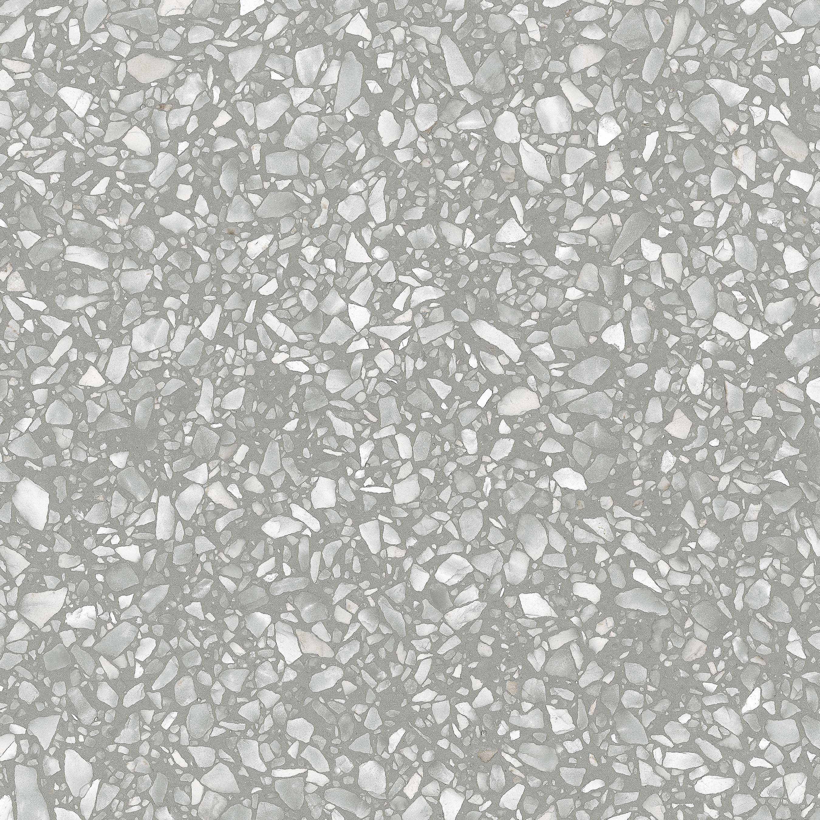 TERRAZZO: Fashion Grey Double Mesh Field Paving Tile (24"x24"x20mm | matte | rectified)