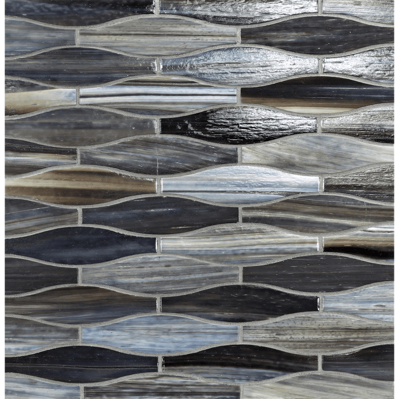 AGATE: Abruzzo Taiko Offset Field Mosaic (9.77"x12.49" | ribbed)