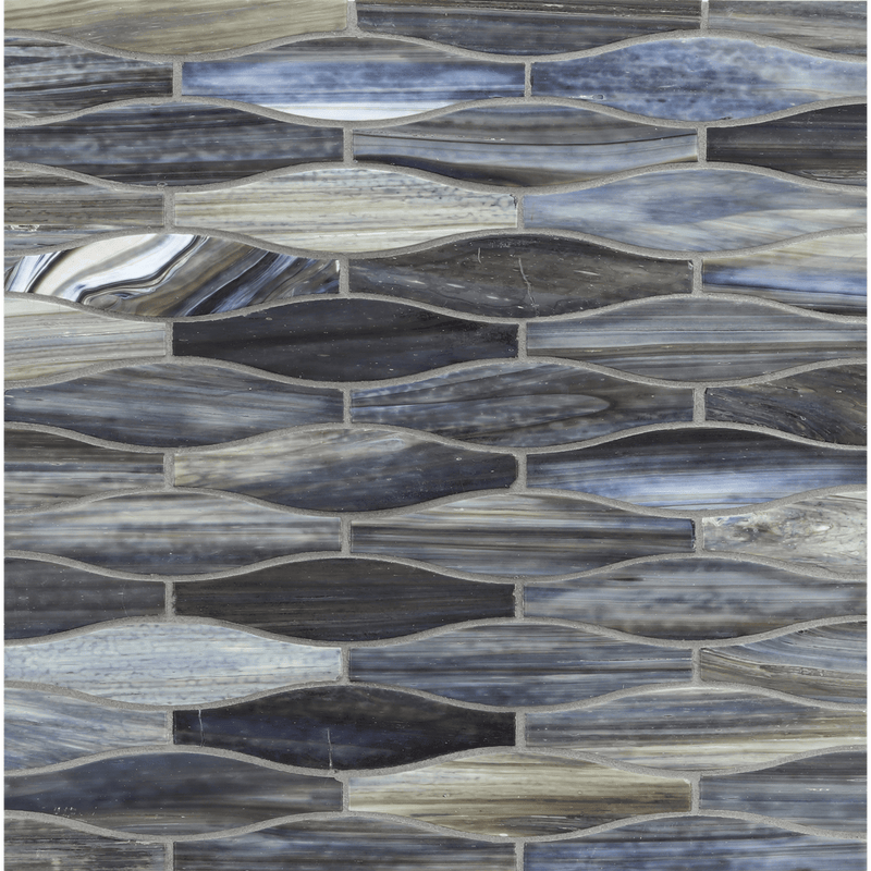 AGATE: Abruzzo Taiko Offset Field Mosaic (9.77"x12.49" | silk)