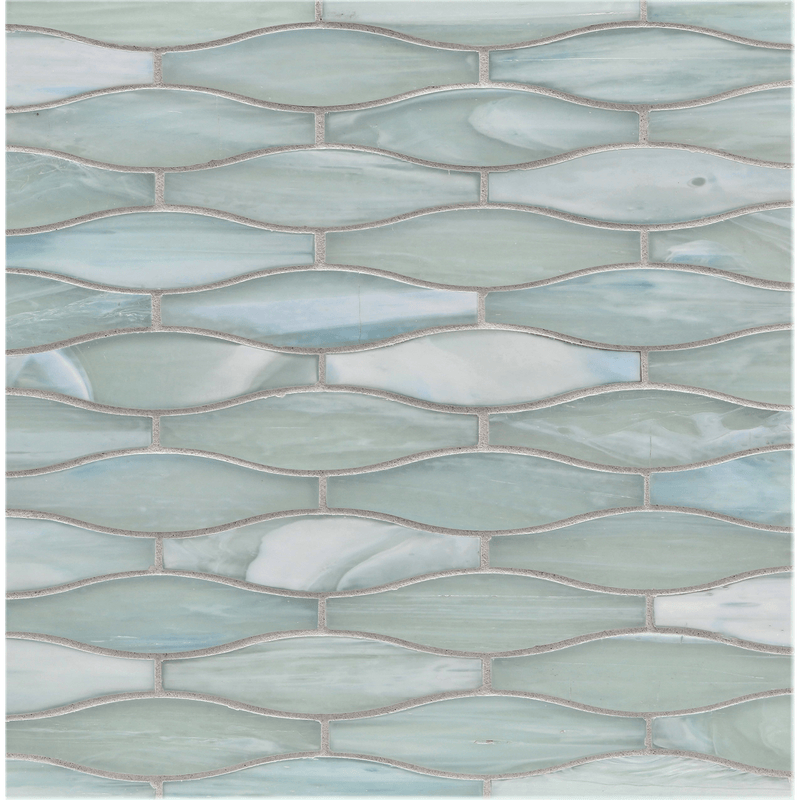 AGATE: Alassio Taiko Offset Field Mosaic (9.77"x12.49" | silk)