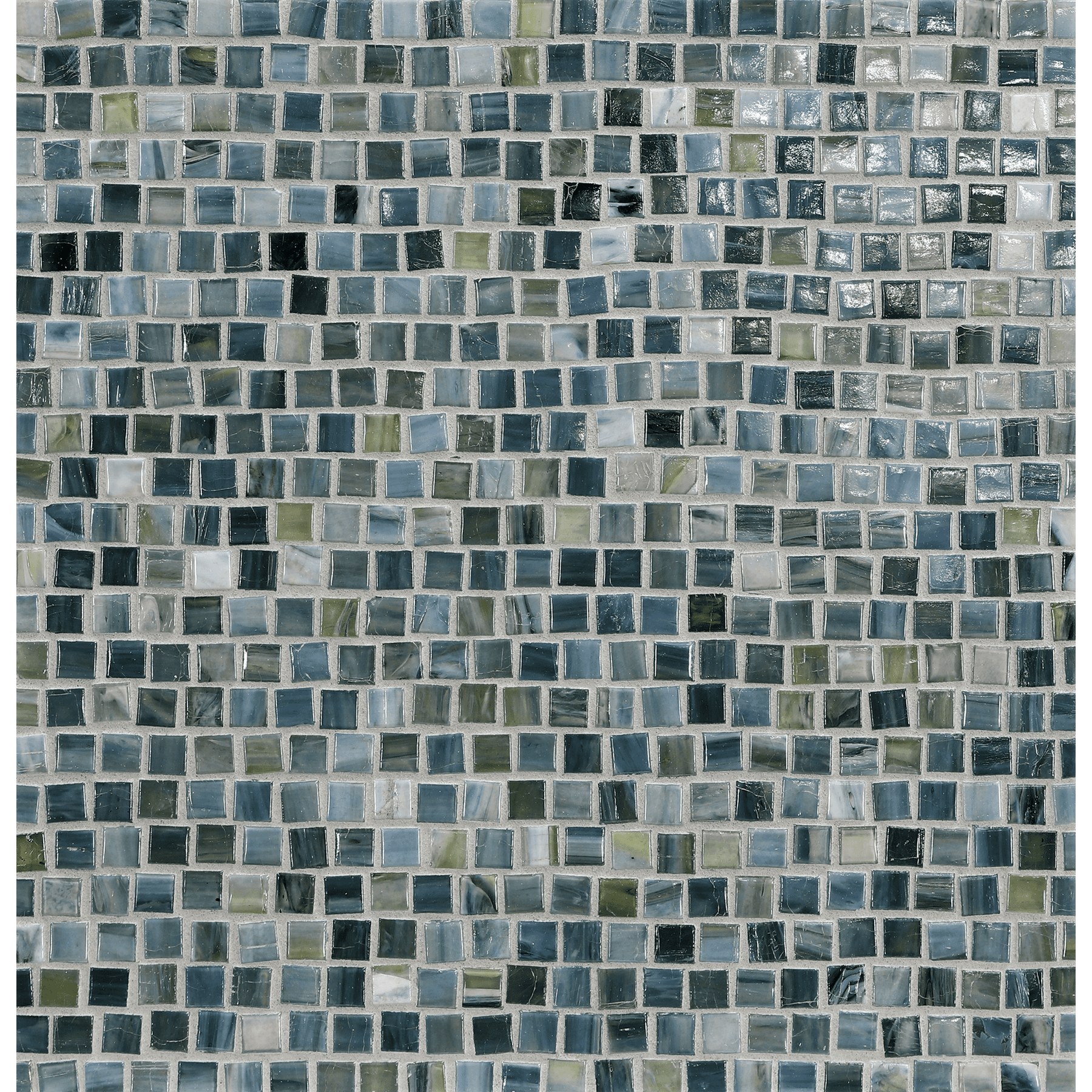 AGATE: Amalfi Pompeii Stack Field Mosaic (12.63"x12.28" | pearl)