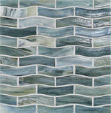 AGATE: Amalfi Zing Offset Field Mosaic (9.92"x12.28" | pearl)