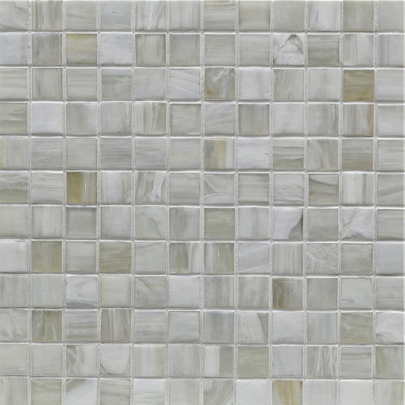 AGATE: Asolo 1"x1" Straight Stack Field Mosaic (12.51"x12.51" | silk)