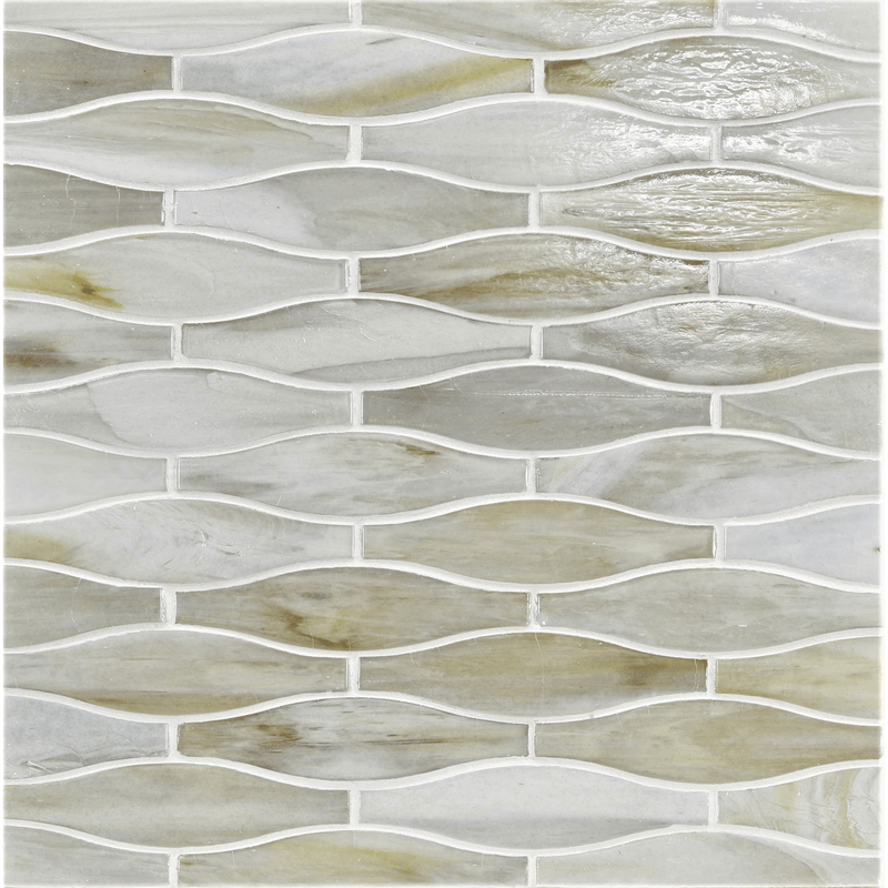 AGATE: Asolo Taiko Offset Field Mosaic (9.77"x12.49" | pearl)