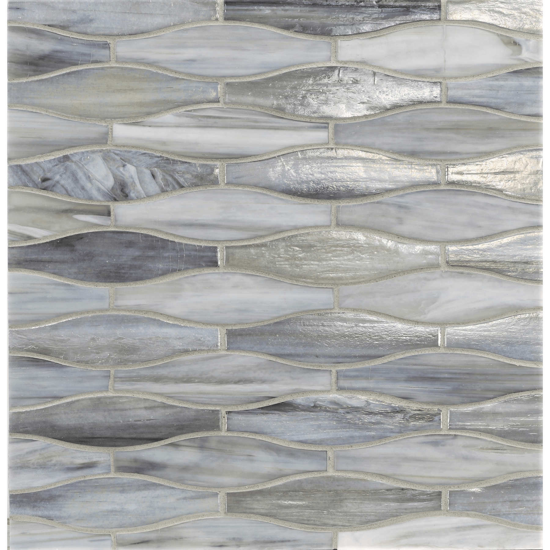 AGATE: Bari Taiko Offset Field Mosaic (9.77"x12.49" | ribbed)