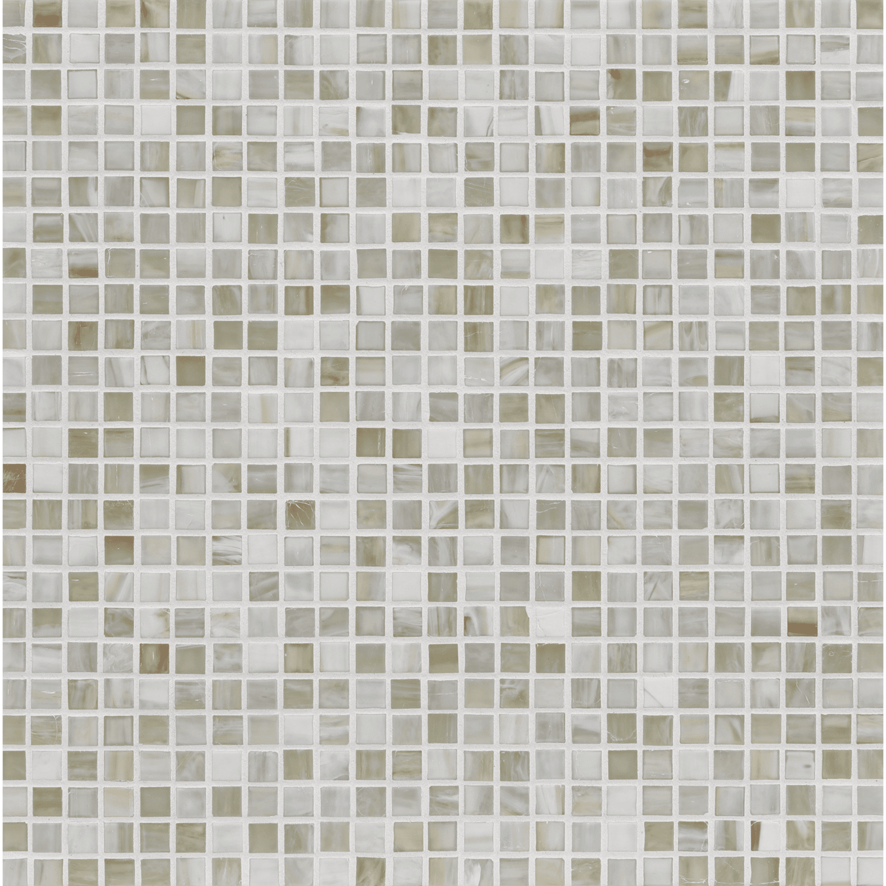 AGATE: Cortona 0.5"x0.5" Straight Stack Field Mosaic (12.52"x12.52" | silk)