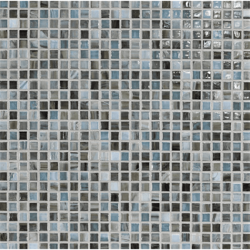AGATE: Firenze 0.5"x0.5" Straight Stack Field Mosaic (12.52"x12.52" | pearl)