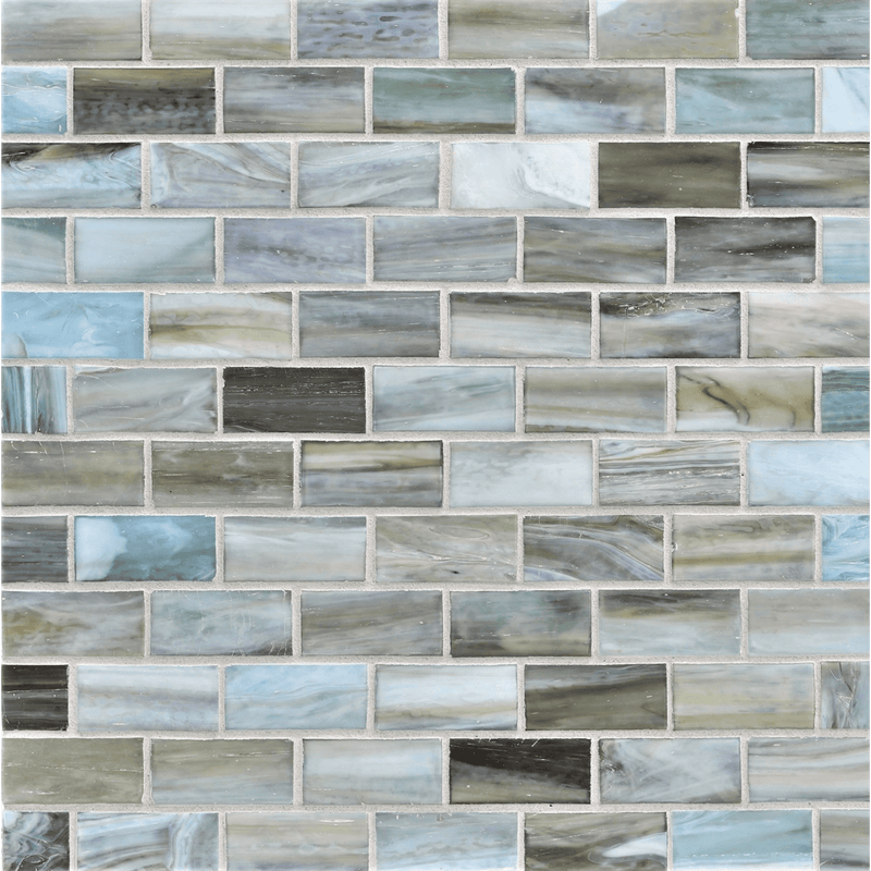 AGATE: Firenze 1"x2" Staggered Joint Field Mosaic (11.52"x12.51" | silk)