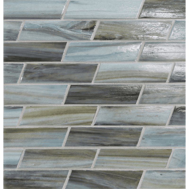 AGATE: Firenze Dash Offset Field Mosaic (9.98"x11.34" | pearl)